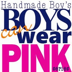 boys wear pink button