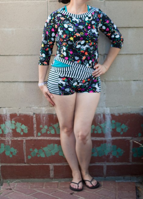 Daybreak + V Hot Pants (Cheekies)